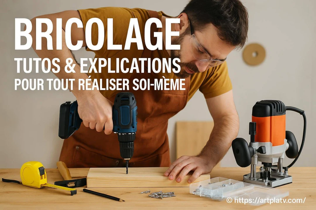  Bricolage : Tutos & Explications pour tout réaliser soi-même