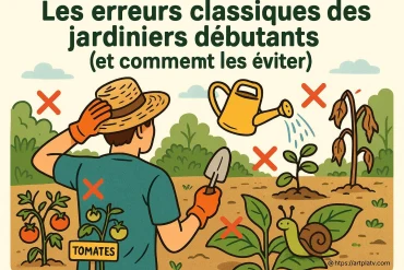 Les erreurs classiques des jardiniers débutants et comment les éviter facilement