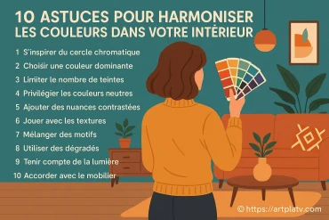 10 astuces pour harmoniser les couleurs dans votre intérieur avec style
