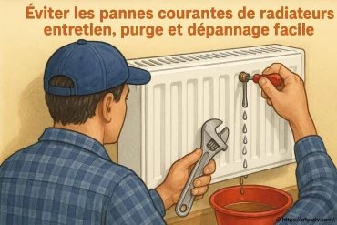 Éviter les pannes courantes de radiateurs grâce à un entretien simple et une purge efficace