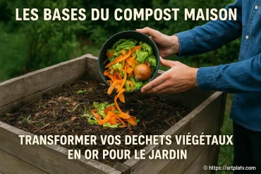 Les bases du compost maison pour transformer vos déchets végétaux en or pour le jardin