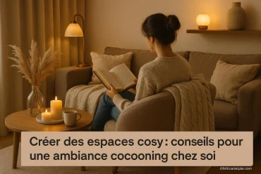 Créer des espaces cosy : conseils pour une ambiance cocooning chez soi