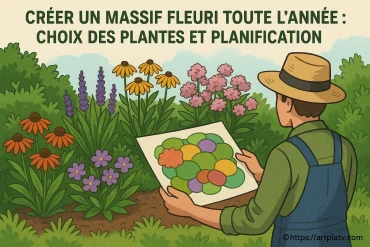 Créer un massif fleuri toute l’année : comment choisir et planifier vos plantes