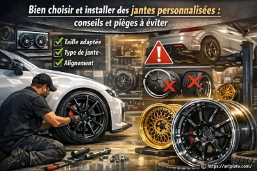 Bien choisir et installer des jantes personnalisées : quels conseils et piÚges éviter ?