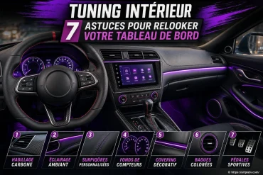 Tuning intérieur : 7 astuces faciles pour relooker votre tableau de bord