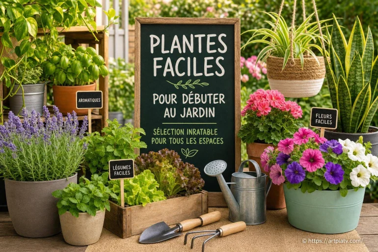 Plantes faciles pour débuter au jardin : la sélection inratable