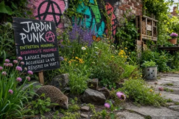 Jardin punk : comment créer un espace naturel avec un entretien minimal