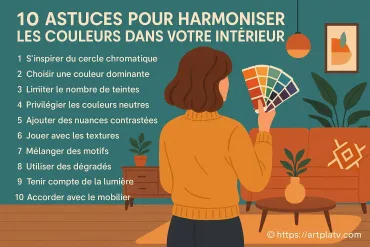 10 astuces pour harmoniser les couleurs dans votre intérieur avec style