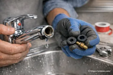 Remplacer un joint de robinet pour stopper une fuite d’eau : mode d’emploi