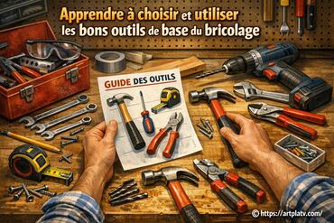 Apprendre à choisir et utiliser les bons outils de base du bricolage
